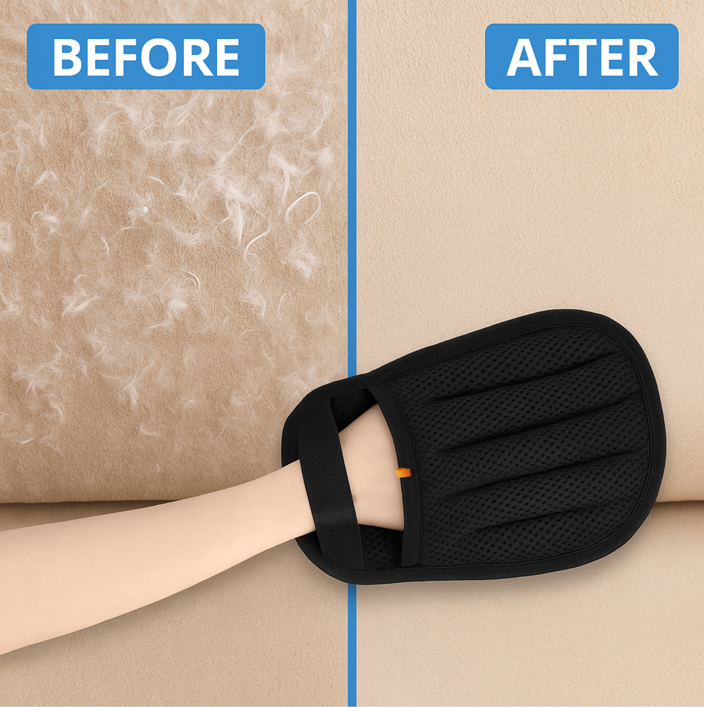 HairMagnet Pro™ – First Electrostatic Pet Hair Glove