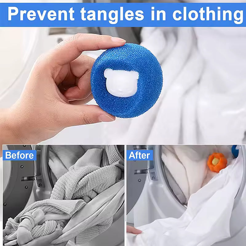 Pet Hair Catcher Laundry Balls