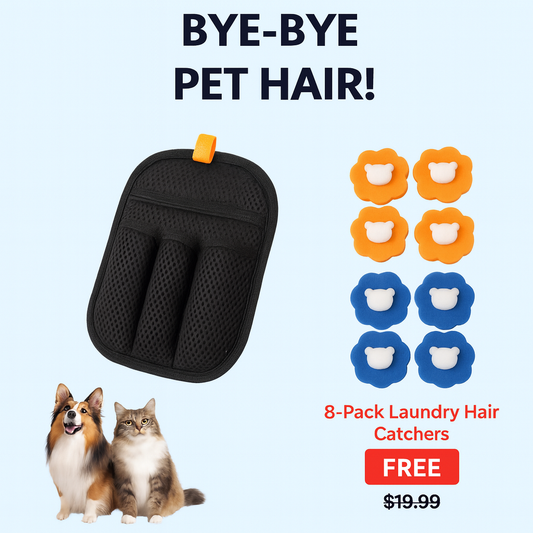 Hair Magnet Pet Glove