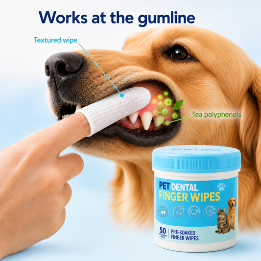Pet Finger Dental Wipes