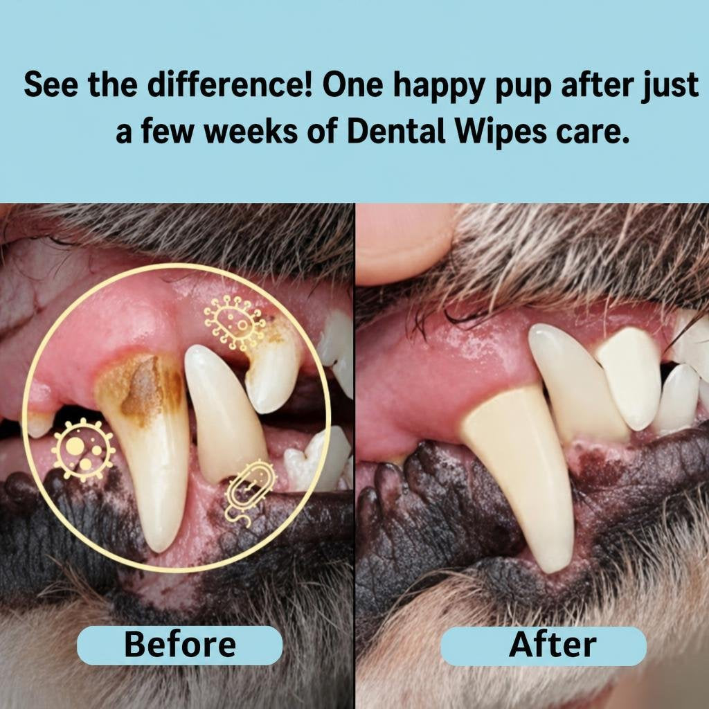 Pet Finger Dental Wipes